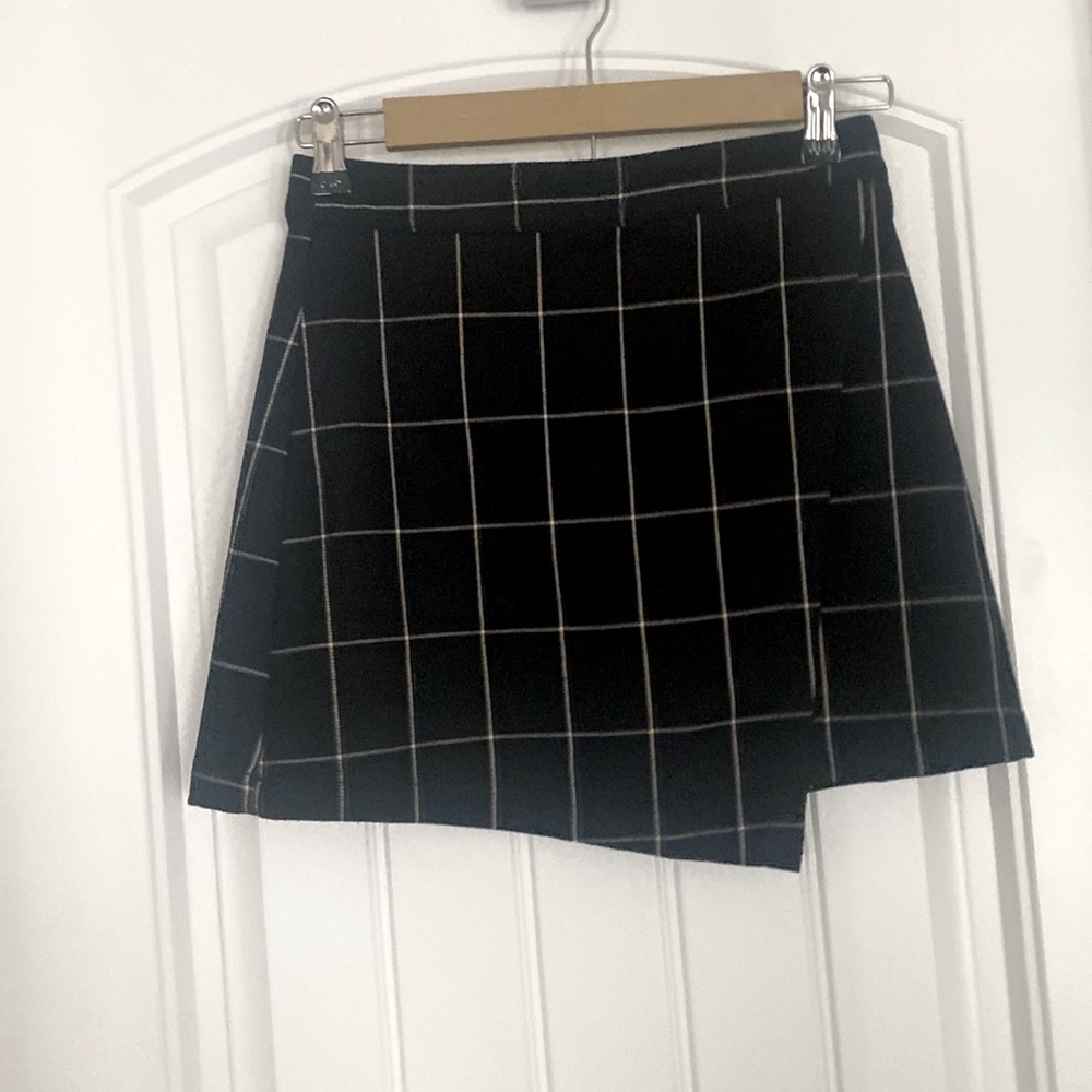 Plaid Mini Skirt